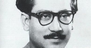 Bangladesh's Sheikh Mujibur Rahman. Photo Credit: Wikipedia Commons.