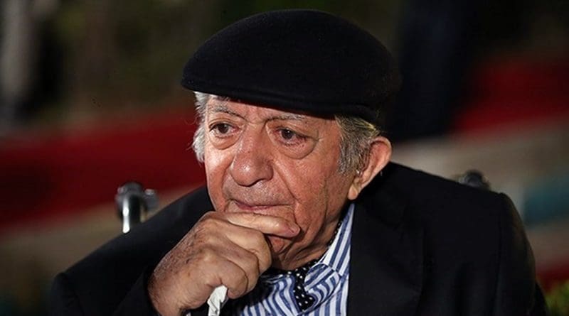 Iranian actor Ezzatollah Entezami. Photo Credit: Tasnim News Agency.