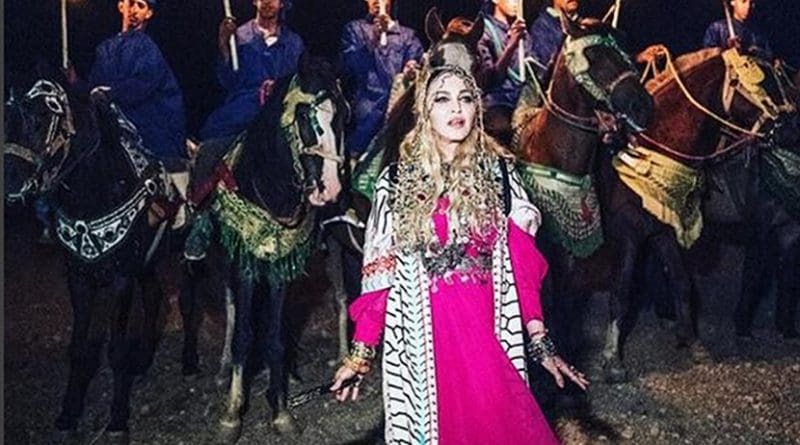 Madonna is celebrating her 60th birthday in Marrakech in Morocco. (Instagram: Madonna and Arab News)