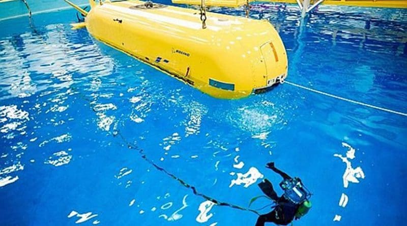 Orca Extra Large Unmanned Undersea Vehicle (XLUUV) system