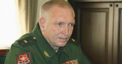 Vasily Lunev, a career Russian military officer, will lead the Abkhaz army. Photo: presidentofabkhazia.org