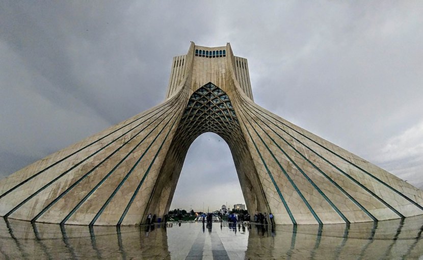Azadi Tower, Tehran, Iran.