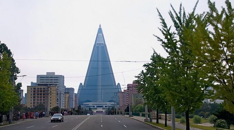 Pyongyang, North Korea. Photo Credit: Uwe Brodrecht, Wikipedia Commons.