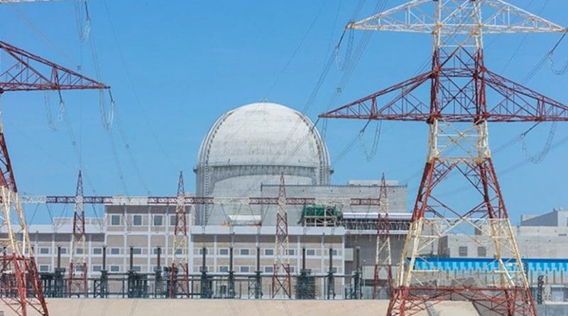 UAE's Barakah unit 2 nuclear plant. (Image: ENEC)