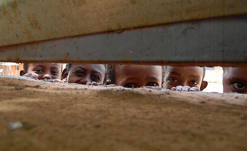 Children in Ethiopia.