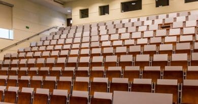 education university lecture hall classroom
