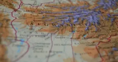 Afghanistan map location