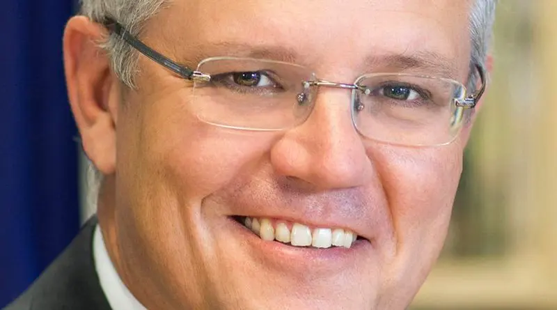 Australia's Scott Morrison. Photo Credit: Clrdms, Wikimedia Commons.