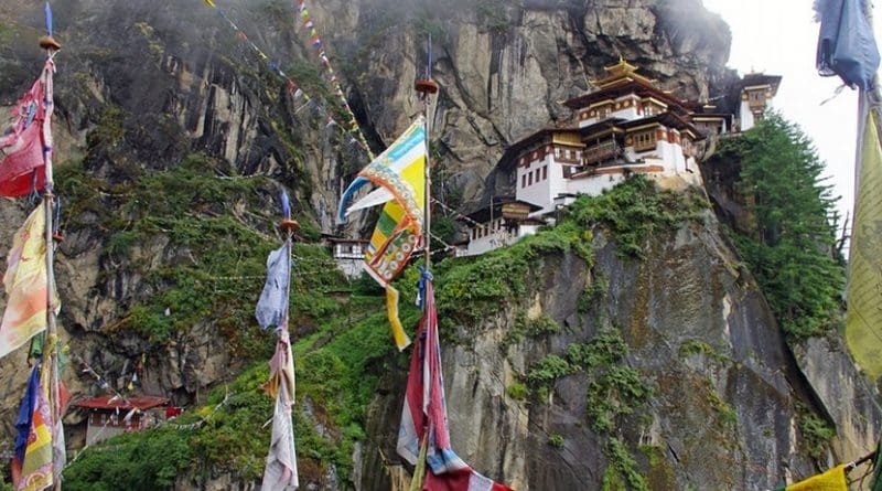 Takshang Buddhist Monastery in Bhutan.