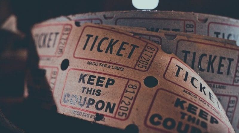 cinema theater ticket