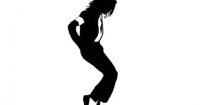 Artistic rendition of Michael Jackson