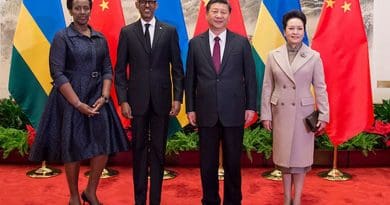 Rwanda's President Kagame meets Chinese President in Beijing. Credit: Paul Kagame's website.