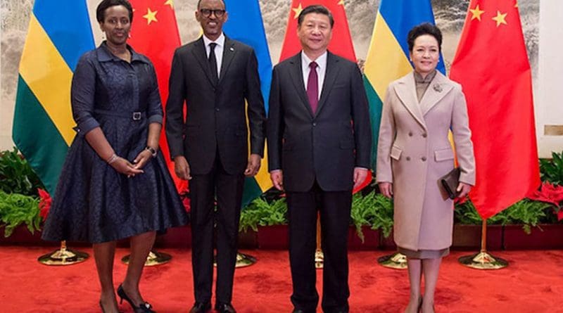 Rwanda's President Kagame meets Chinese President in Beijing. Credit: Paul Kagame's website.