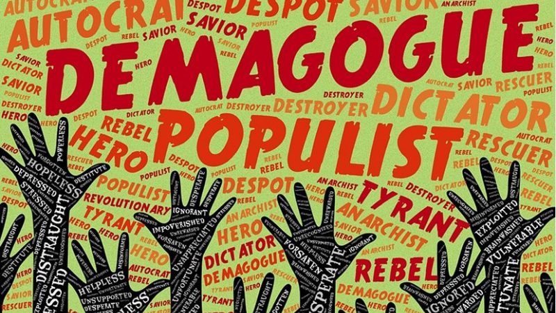 dictator populism hate demagogue