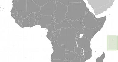 Location of Seychelles. Credit: CIA World Factbook.