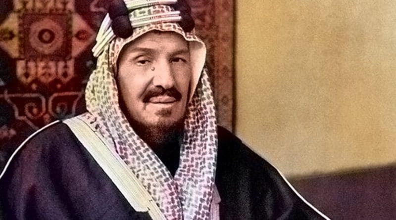 King Abdulaziz bin Abdul Rahman, founder of Saudi Arabia. Credit: Wikimedia Commons.