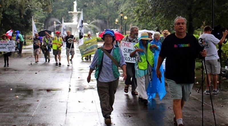 Disarm Trident Walk. Photo Credit. VCNV