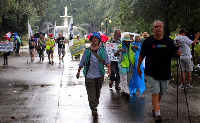 Disarm Trident Walk. Photo Credit. VCNV