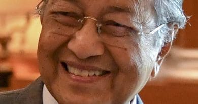 Malaysia's Mahathir Mohamad. Photo Credit: US State Dept, WIkipedia Commons.