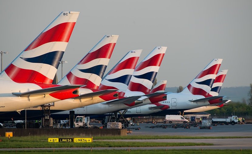 british airways airplane