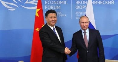 Russia's Vladimir Putin with China's Xi Jinping. Photo Credit: Kremlin.ru