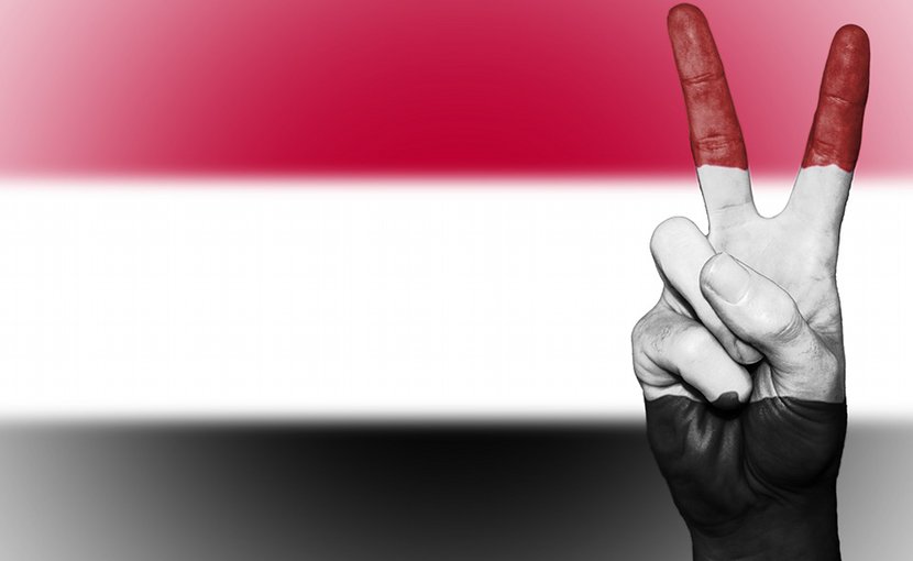 Yemen flag peace
