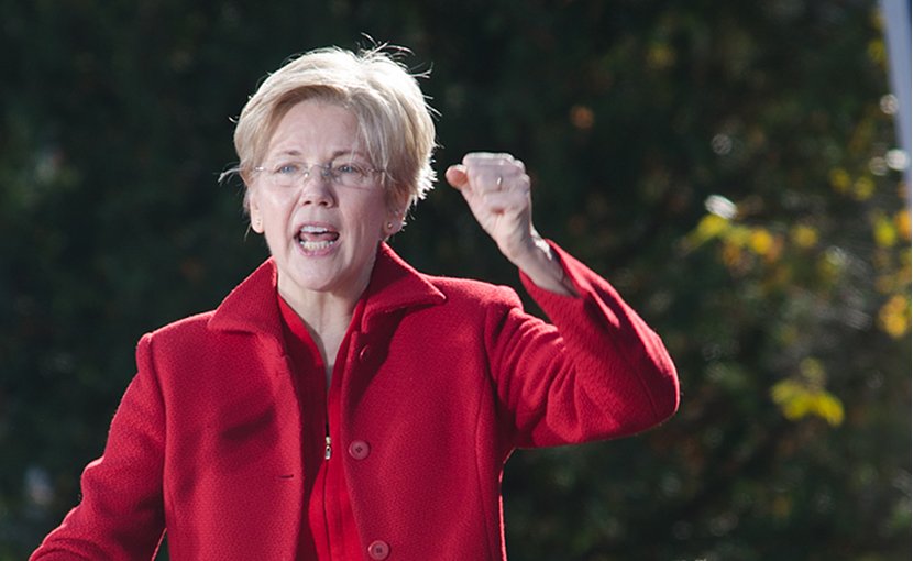 Elizabeth Warren. Photo Credit: Tim Pierce, Wikipedia Commons.