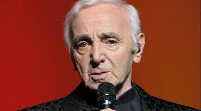 Charles Aznavour. Photo Credit: Mariusz Kubik, Wikipedia Commons.