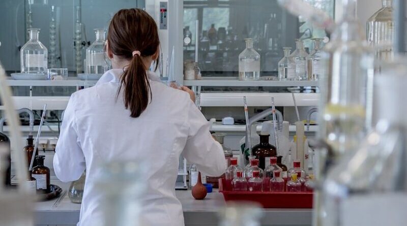 science researcher laboratory woman female