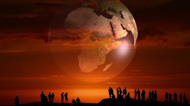 Africa globe