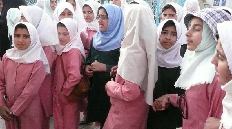 Schoolgirls in Iran