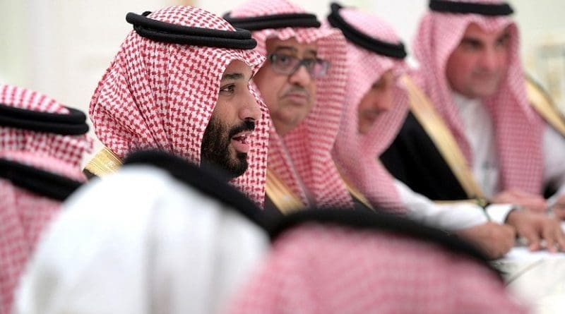 Saudi Arabia's Crown Prince Mohammad bin Salman Al Saud. Photo Credit: Kremlin.ru.