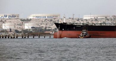 File photo of an oil tanker in Iran