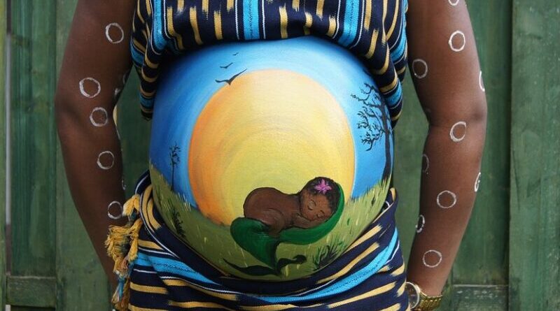 pregnant africa