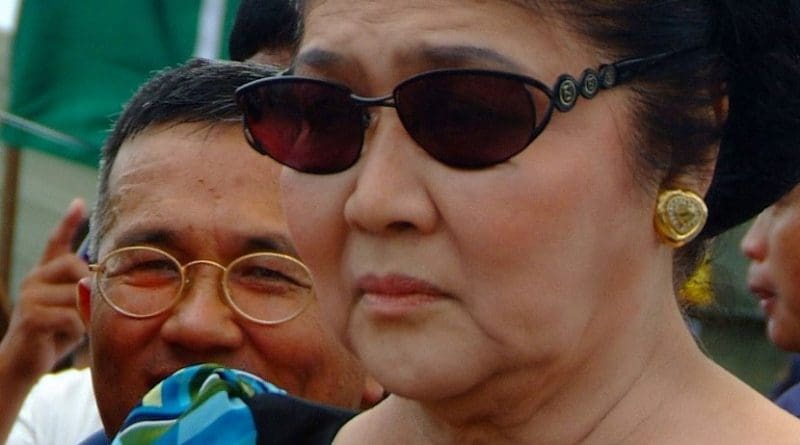 The Philippines' Imelda Marcos. Photo Credit: Brian P. Biller, US Navy, Wikipedia Commons.