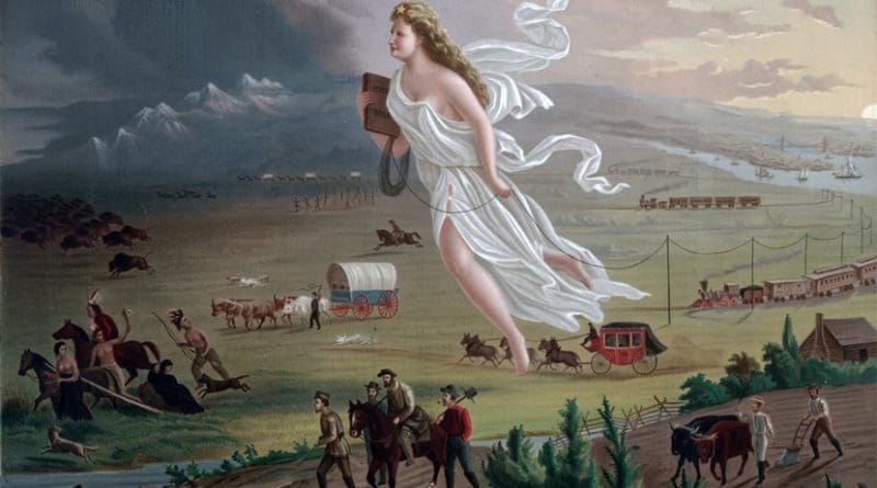 "American Progress" and "Manifest Destiny" by John Gast, 1872