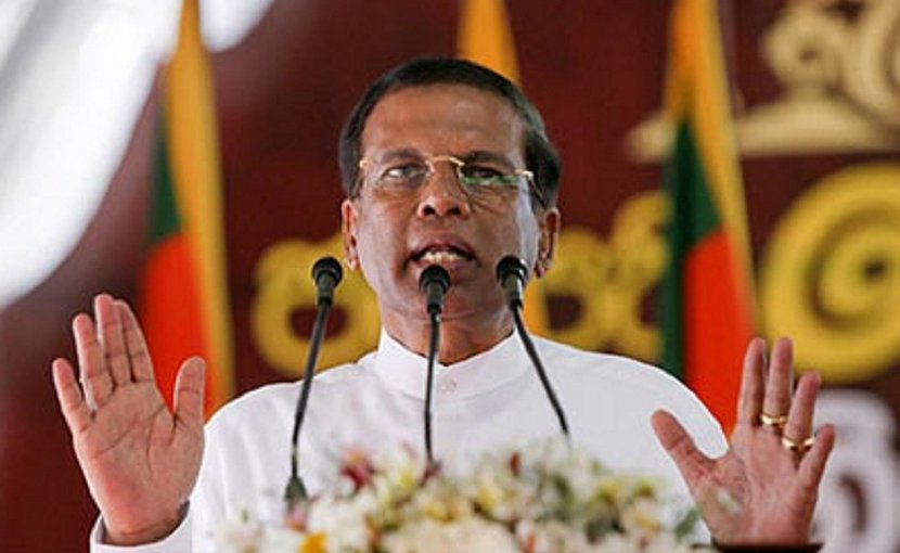Sri Lanka's President Maithripala Sirisena. Photo Credit: Sri Lanka government.
