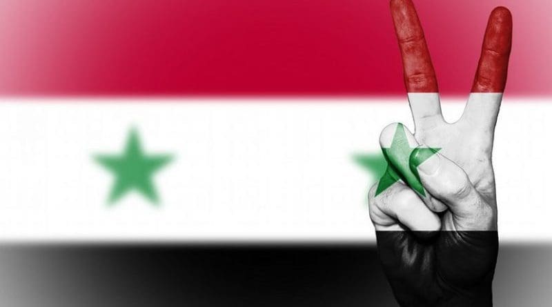 peace syria flag