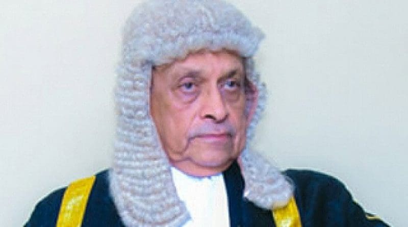 Sri Lanka's Speaker Karu Jayasuriya . Photo Credit: Sri Lanka government