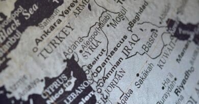 syria iraq map middle east turkey