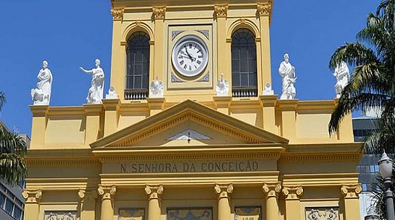 Cathedral of Our Lady of the Conception, Campinas, Brazil. Photo Credit: Leticia Cardosa, Wikimedia Commons.