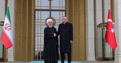 Iranian President Hassan Rouhani and his Turkish counterpart Recep Tayyip Erdogan. Photo Credit: Tasnim News Agency