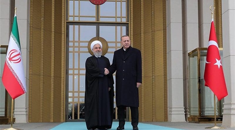 Iranian President Hassan Rouhani and his Turkish counterpart Recep Tayyip Erdogan. Photo Credit: Tasnim News Agency