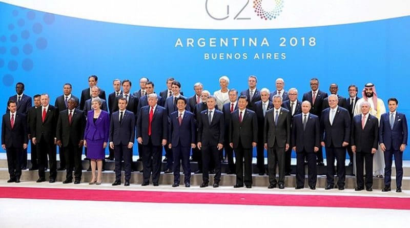 G20 summit participants in Argentina. Photo Credit: Kremlin.ru