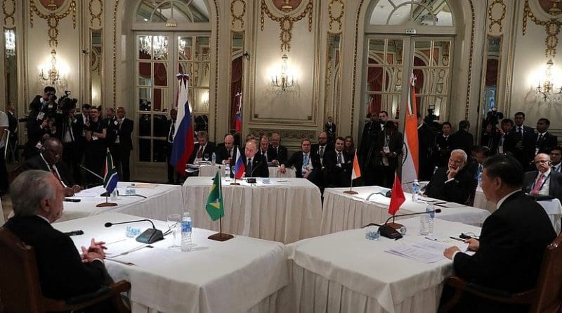 Vladimir Putin took part in a meeting of leaders of the BRICS member countries held on the sidelines of the G20 summit in Argentina. Photo Credit: Kremlin.ru
