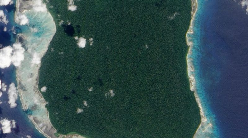 North Sentinel Island. Photo Credit: NASA