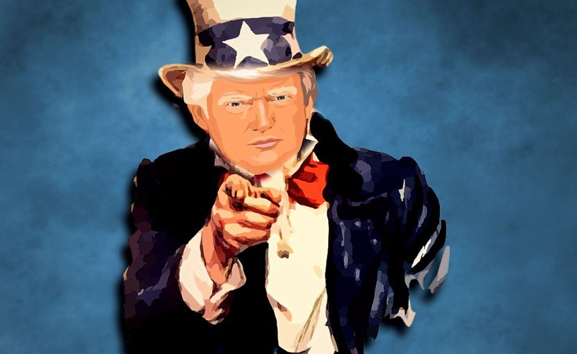 donald trump poster uncle sam