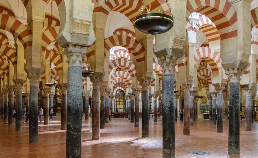 Interior of Mezquita de Córdoba, Spain