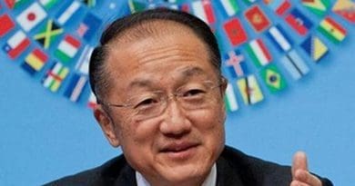 Jim Yong Kim. Photo Credit: Twitter.