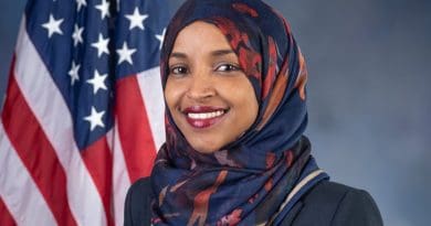 Rep. Ilhan Omar. Photo Credit: Kristie Boyd; U.S. House Office of Photoraphy, Wikipedia Commons.